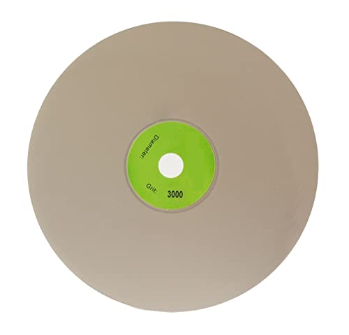 Diamant-Schleiftopf, Schleifscheiben für flache Schleifscheiben mit Diamantbeschichtung 8 Zoll Grit 60-3000, für Winkelschleifer (800 Fein) von HPHPH