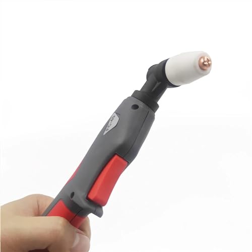 HPHPH Schweißer, Tig PT31 Plasmaschneidbrennerkörper PT-31 Taschenlampenpistole, Plasmaschneider für luftgekühltes 30–50 A Plasmaschneid-Zubehör, großes LED-Digitaldisplay (Version 1) von HPHPH