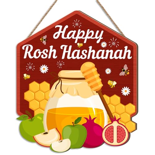 HPNIUB Happy Rosh Hashanah Deko HPNIUB Happy Rosh Hashanah Deko von HPNIUB