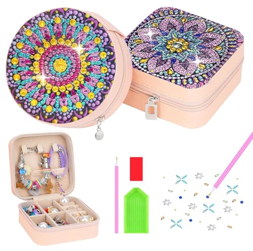 HPiano 2 Stück Diamond Painting Schmuckkästchen,Diamond Painting Erwachsene DIY Set,DIY Diamant Malerei Kit,Mädchen Reiseschmuckästchen,Basteln Mädchen 7 8 9 10 11 12 13 Jahre Geburtstag Geschenke HPiano 2 Stück Diamond Painting Schmuckkästchen,Diamond Painting Erwachsene DIY Set,DIY Diamant Malerei Kit,Mädchen Reiseschmuckästchen,Basteln Mädchen 7 8 9 10 11 12 13 Jahre Geburtstag Geschenke von HPiano