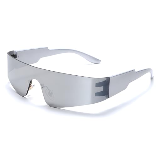 HPiano Schnelle Brille Rave, Schnelle Brille,Rave Sonnenbrille Futuristische BrilleSilber,Fun Glasses Space Brille Alien Brille für Rollenspiel Weihnachten Brillen Set,Party,Fun Glasses Rollenspiel HPiano Schnelle Brille Rave, Schnelle Brille,Rave Sonnenbrille Futuristische BrilleSilber,Fun Glasses Space Brille Alien Brille für Rollenspiel Weihnachten Brillen Set,Party,Fun Glasses Rollenspiel von HPiano