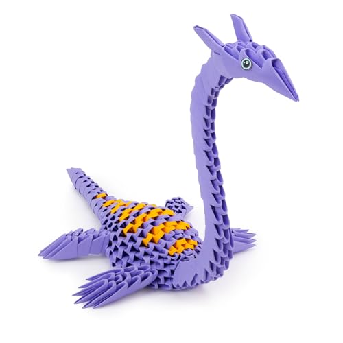 Kit créatif sculpture papier dino Plésiosaure - Origami 3D - 311 pcs von HQ-Invento