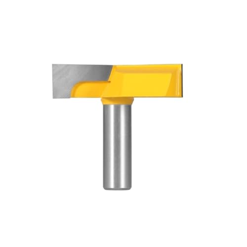 HQABCUTR 1PC 8MM 12,7 MM Schaft Bottom Router Bit Holzbearbeitung Fräser for Holz Trim von HQABCUTR