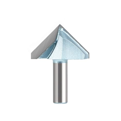 HQABCUTR 1pc 12mm 1/2 zoll Schaft 90 Grad V-Nut Router Bit Trim Ecke Bits Werkzeuge von HQABCUTR