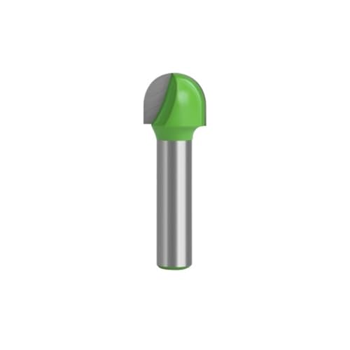 HQABCUTR 1pc 8mm Schaft Kugelkopffräser Cove Fräser Hartmetall Router Werkzeuge von HQABCUTR