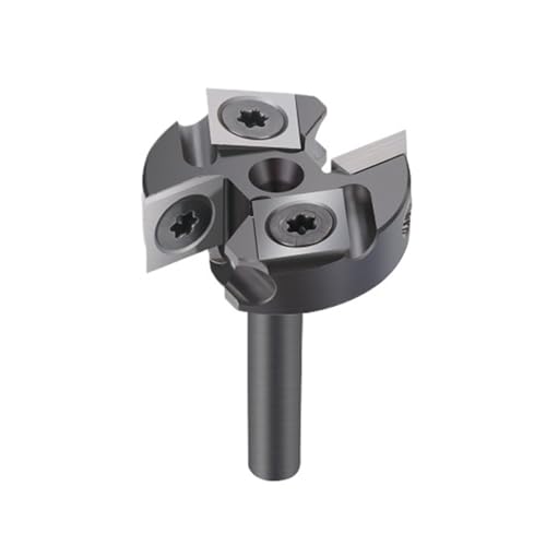 HQABCUTR 2-welliger Holzhobelfräser, Schnittdurchmesser 1-1/4 Zoll, 1/4-Zoll-Schaft, Fräser für Spanplatten, Hartmetalleinsatz für Fliesen HQABCUTR 2-welliger Holzhobelfräser, Schnittdurchmesser 1-1/4 Zoll, 1/4-Zoll-Schaft, Fräser für Spanplatten, Hartmetalleinsatz für Fliesen von HQABCUTR
