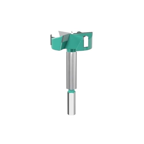 HQABCUTR 25-60mm 3 Zähne Holzbearbeitungswerkzeuge Lochsäge Cutter Scharnier Bohrer Rundschaft Wolframkarbid von HQABCUTR
