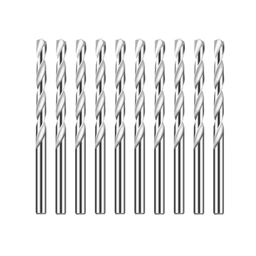 HQABCUTR 3 mm/4 mm Bohrer-Set, Spiralbohrer-Set, Schnellarbeitsstahl, Metallstanzwerkzeug, Holzbearbeitungswerkzeug, 5 Stück/10 Stück HQABCUTR 3 mm/4 mm Bohrer-Set, Spiralbohrer-Set, Schnellarbeitsstahl, Metallstanzwerkzeug, Holzbearbeitungswerkzeug, 5 Stück/10 Stück von HQABCUTR