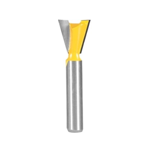 HQABCUTR 8MM Schaft Schwalbenschwanz Joint Router Bit 14 Grad Holzbearbeitung Fräser for Gravur Bits Planfräser von HQABCUTR