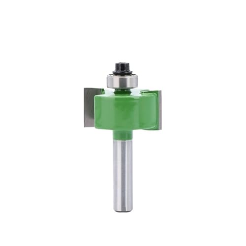 HQABCUTR 8mm Schaft Fräser T-Nutfräser Router Bit mit Top Lager Holzschlitz T Typ Rabbeting Holzbearbeitungswerkzeug von HQABCUTR