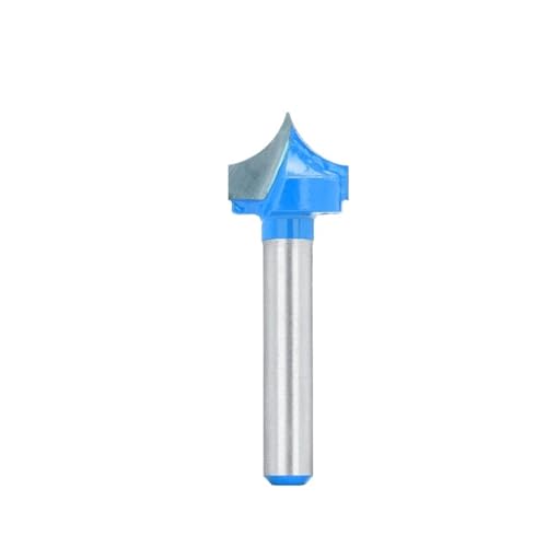 HQABCUTR Fräser 6mm Schaft Nase Bits 12-32mm Point Cut Bit Hartmetall Werkzeuge for Holzbearbeitung 1pc von HQABCUTR