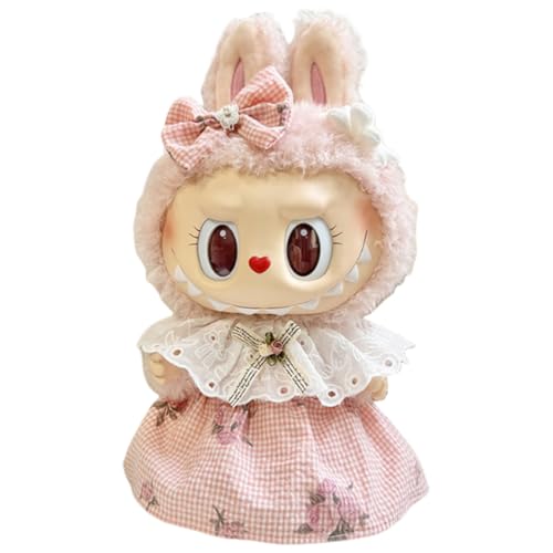 HQRKOTM Kleidung für 38 cm große , passend für 38 cm große Puppen, rosa Rock und Haarschleife HQRKOTM Kleidung für 38 cm große , passend für 38 cm große Puppen, rosa Rock und Haarschleife von HQRKOTM