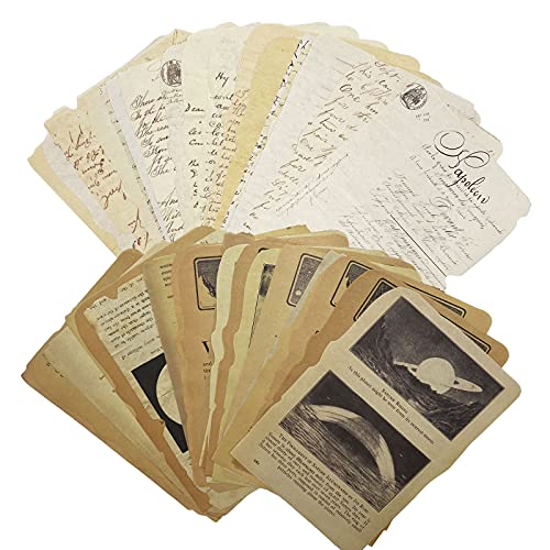 50 Stück Scrapbooking Papier Deko Vintage Journaling Scrapbooking Zubehör Craft Kits Junk Journal Seiten Retro Craft Papier Dekorativ für Album Tagebuch Scrapbook DIY, Stil D 50 Stück Scrapbooking Papier Deko Vintage Journaling Scrapbooking Zubehör Craft Kits Junk Journal Seiten Retro Craft Papier Dekorativ für Album Tagebuch Scrapbook DIY, Stil D von HRASY