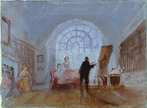 HRJUBWREE Bekannt Wandkunst Bild Druck Vintage Leinwandkunst Künstler arbeitet an einer Staffelei von Mallord William Turner Kunstwerk Bilder für Bürodekoration 60x90cm HRJUBWREE Bekannt Wandkunst Bild Druck Vintage Leinwandkunst Künstler arbeitet an einer Staffelei von Mallord William Turner Kunstwerk Bilder für Bürodekoration 60x90cm von HRJUBWREE