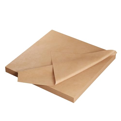 MIUYTRN Kraftpapier 38 cm x 26 cm, 10/30/50 Stück braunes Geschenkpapier, Malpapier, Bulletinpapier cuicui(20pcs) von HRTUFN