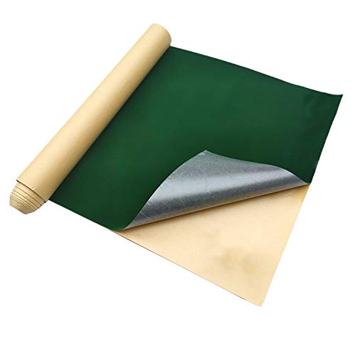Große, selbstklebende Samtrolle, selbstklebender Samtstoff für Schmuckvitrinen (Atroviren, 45 x 254 cm) von COXZD