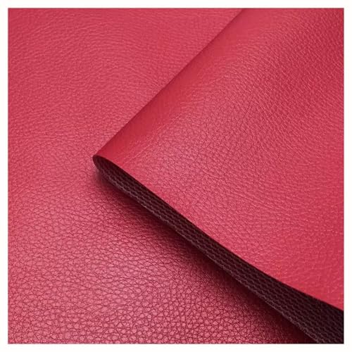 HSIRYAOHD Polsterstoff, Kunstleder, hochwertiges weiches Material, Vinyl-Stoff, Polsterung, Nähen, Sofa, Handtasche, Autositz, Haare, Farbe: Schwarz 2, Größe: 1,6 x 1 m, Burgunderrot, 1,6 cm HSIRYAOHD Polsterstoff, Kunstleder, hochwertiges weiches Material, Vinyl-Stoff, Polsterung, Nähen, Sofa, Handtasche, Autositz, Haare, Farbe: Schwarz 2, Größe: 1,6 x 1 m, Burgunderrot, 1,6 cm von HSIRYAOHD