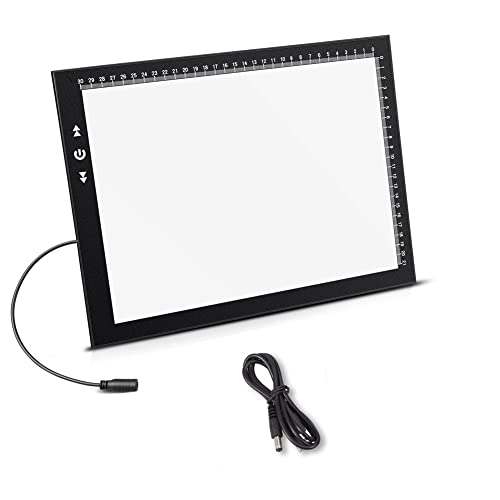 HSK A4 LED-Lichtpad Sperren/Entsperren Touch-Dimmer-Knopf Helligkeit 7000 Lux von HSK
