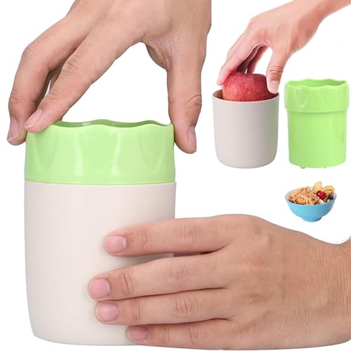 HSLXBY Obstreibe,Rotierende Handreibe,Obstreibe Apfelreibe Kunststoff,Kunststoff-Handreibe Manueller,Zum Schneiden Von Obst, Karotten Und Anderem Obst Und Gemüse HSLXBY Obstreibe,Rotierende Handreibe,Obstreibe Apfelreibe Kunststoff,Kunststoff-Handreibe Manueller,Zum Schneiden Von Obst, Karotten Und Anderem Obst Und Gemüse von HSLXBY