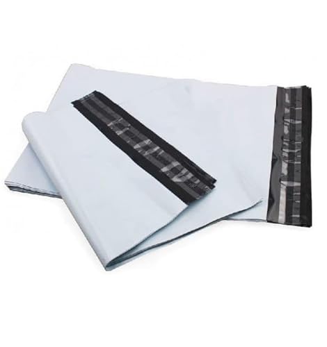 100 Stück Folienversandtaschen Versandbeutel Versandtüten Schnelle & Innovative Verpackung Plastik Versandtaschen, selbstklebend, blickdicht (500 x 600 mm) von HST Sicherheitstechnik