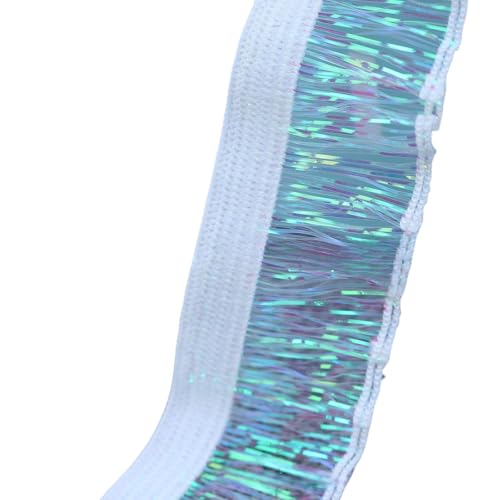 HSTWODE 1/4 Stück 12/20 Meter elastisches Nähband, 15 mm Breite, elastisches Spitzenband, Taillengürtel, Unterwäsche, Kleidungsstück, Puppenzubehör (20 Meter. Nr. 13.) von HSTWODE