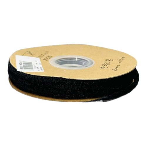 HSTWODE 1 Rolle (9,14m) 5mm Niedliche Samt-Schleifenband für Blumensträuße, Geschenkverpackung, Haarschmuck, Basteln (6#) von HSTWODE