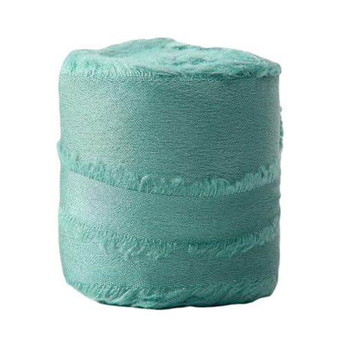HSTWODE 1 Rollen 4cm x 5 yards Geschenkband Schleifenband, Hochzeit Festival Bänder, Chiffonband Dekoband zum Verpacken von Geschenken, Blumensträuße, Hochzeitseinladung, DIY Handwerk (3248#) von HSTWODE