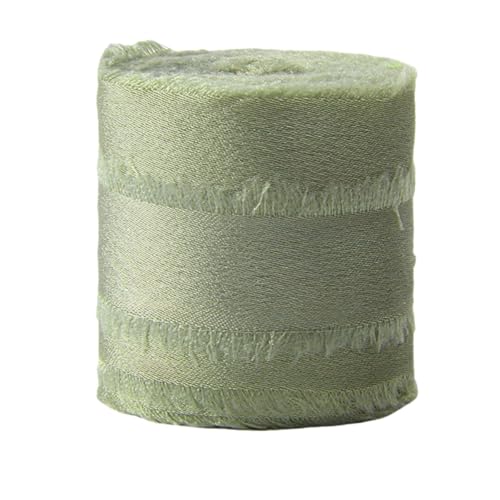 HSTWODE 1 Rollen 4cm x 5 yards Geschenkband Schleifenband, Hochzeit Festival Bänder, Chiffonband Dekoband zum Verpacken von Geschenken, Blumensträuße, Hochzeitseinladung, DIY Handwerk (5066#) von HSTWODE
