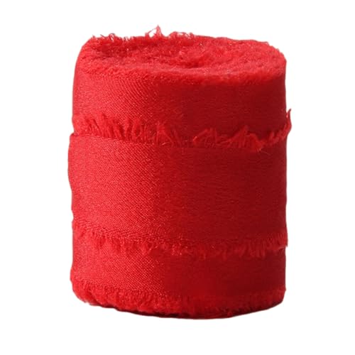HSTWODE 1 Rollen 4cm x 5 yards Geschenkband Schleifenband, Hochzeit Festival Bänder, Chiffonband Dekoband zum Verpacken von Geschenken, Blumensträuße, Hochzeitseinladung, DIY Handwerk (5720#) von HSTWODE