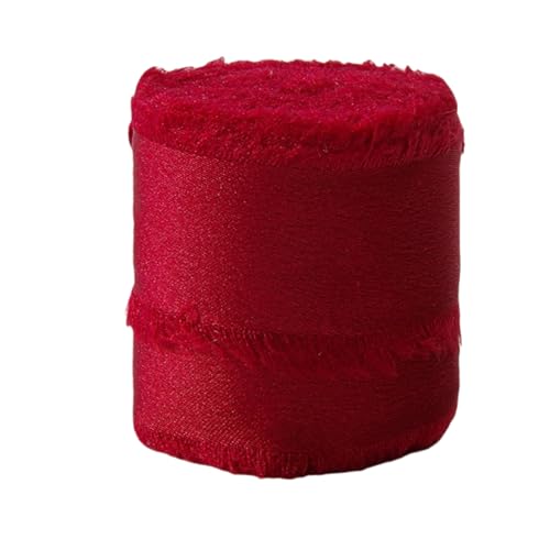 HSTWODE 1 Rollen 4cm x 5 yards Geschenkband Schleifenband, Hochzeit Festival Bänder, Chiffonband Dekoband zum Verpacken von Geschenken, Blumensträuße, Hochzeitseinladung, DIY Handwerk (5821#) von HSTWODE