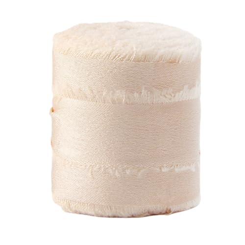 HSTWODE 1 Rollen 4cm x 5 yards Geschenkband Schleifenband, Hochzeit Festival Bänder, Chiffonband Dekoband zum Verpacken von Geschenken, Blumensträuße, Hochzeitseinladung, DIY Handwerk (6354#) von HSTWODE