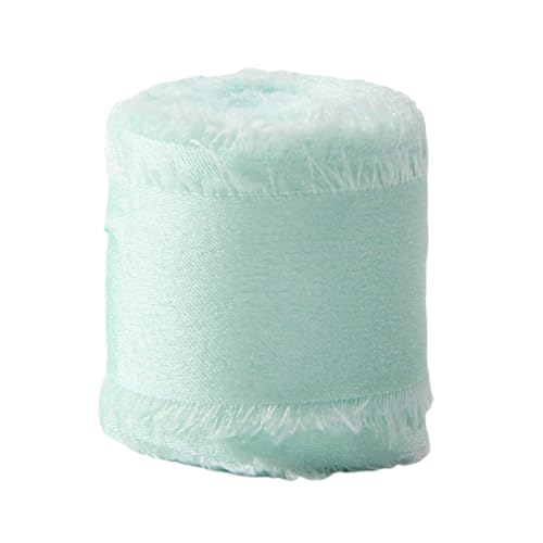 HSTWODE 1 Rollen 4cm x 5 yards Geschenkband Schleifenband, Hochzeit Festival Bänder, Chiffonband Dekoband zum Verpacken von Geschenken, Blumensträuße, Hochzeitseinladung, DIY Handwerk (8061#) von HSTWODE