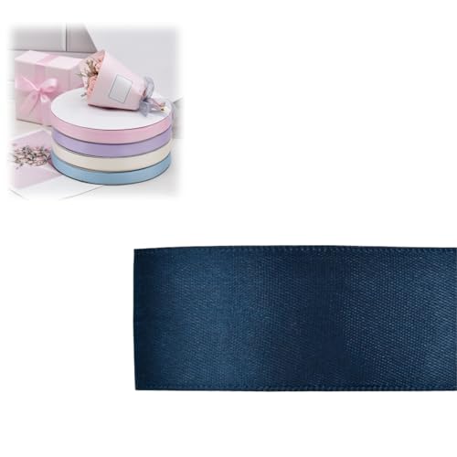 HSTWODE 1 Stück Bastelband 1,5 cm breit 100 Yard, Große Rollen mit Zierbändern zum Partydekoration Stuhl Hochzeit,Geschenke Stoffband Hochzeit DIY Geschenkverpackung, Dekorieren (8101#) von HSTWODE