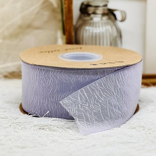 HSTWODE 1 Stück Geschenkband Schleifenband 2.5cmx 10 Yard Chiffonband für Geschenkverpackung Hochzeitseinladungen Blumenarrangement DIY, Haarschmuck, Geschenkverpackung, Hochzeit, Hutblume (Violett) HSTWODE 1 Stück Geschenkband Schleifenband 2.5cmx 10 Yard Chiffonband für Geschenkverpackung Hochzeitseinladungen Blumenarrangement DIY, Haarschmuck, Geschenkverpackung, Hochzeit, Hutblume (Violett) von HSTWODE