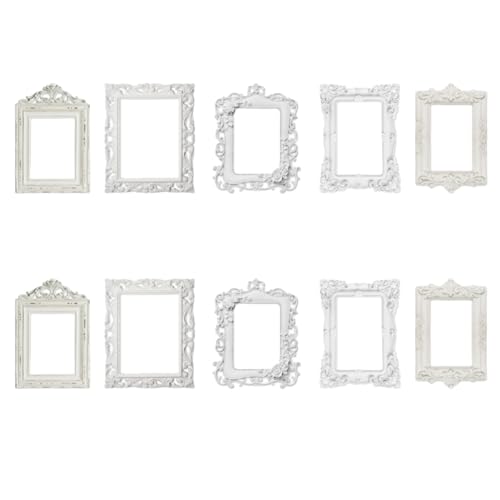 HSTWODE 10 Blätter Spitze Rahmen Scrapbook,Vintage Hohle Geprägt Foto Rahmen Material Scrapbooking Hintergrund Fenster Rahmen Scrapbook Papier für DIY Vintage Papier Journaling (2#, 9cm*9cm) von HSTWODE