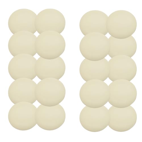HSTWODE 20 Stück Farbige Harz-Spraymatte Knöpfe, Matte Resin Knöpfe Pilz Form, 15/18mm, Für Kinderkleidung, Mantel, Windjacke, Dekoration​, DIY Handwerk (Beige, 15mm) von HSTWODE