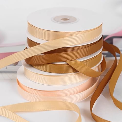 HSTWODE 3 Stück Satinband 2 cm×91 Meter BänderGeschenkband für DIY Handwerk Geschenkverpackung Dekobänder Nähen von Haarbogen Blume Bouquet Handwerk Hochzeiten Blumenarrangements (7#) von HSTWODE