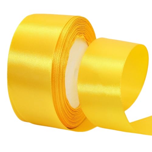 HSTWODE Satinband| Geschenkband 4cm Breite x 22m Länge | Bastelband für Schleifen, Geschenkverpackung & Hochzeitsdekoration (56 Farben Auswahl) (12#) von HSTWODE