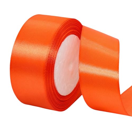 HSTWODE Satinband| Geschenkband 4cm Breite x 22m Länge | Bastelband für Schleifen, Geschenkverpackung & Hochzeitsdekoration (56 Farben Auswahl) (17#) von HSTWODE