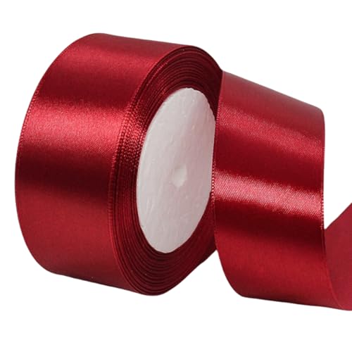 HSTWODE Satinband| Geschenkband 4cm Breite x 22m Länge | Bastelband für Schleifen, Geschenkverpackung & Hochzeitsdekoration (56 Farben Auswahl) (22#) von HSTWODE