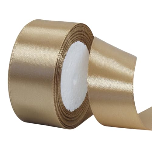 HSTWODE Satinband| Geschenkband 4cm Breite x 22m Länge | Bastelband für Schleifen, Geschenkverpackung & Hochzeitsdekoration (56 Farben Auswahl) (37#) von HSTWODE