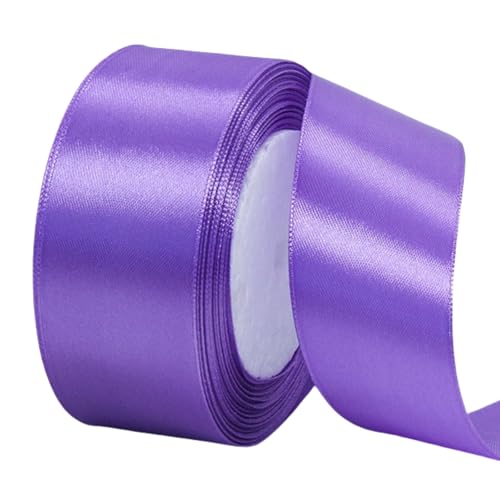HSTWODE Satinband| Geschenkband 4cm Breite x 22m Länge | Bastelband für Schleifen, Geschenkverpackung & Hochzeitsdekoration (56 Farben Auswahl) (38#) von HSTWODE