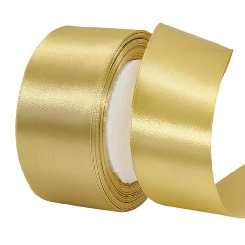 HSTWODE Satinband| Geschenkband 4cm Breite x 22m Länge | Bastelband für Schleifen, Geschenkverpackung & Hochzeitsdekoration (56 Farben Auswahl) (54#) von HSTWODE