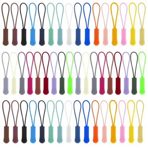 100 Stück Reißverschluss Anhänger, Reißverschluss Zipper, Rutschfest Zipper Tag, Reißverschluss Zughilfe für Rucksack, Sportbekleidung, Gepäck, Handtaschen, Reißverschluss Zipper Ersatz 100 Stück Reißverschluss Anhänger, Reißverschluss Zipper, Rutschfest Zipper Tag, Reißverschluss Zughilfe für Rucksack, Sportbekleidung, Gepäck, Handtaschen, Reißverschluss Zipper Ersatz von HSYTEK