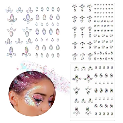 2 Blätter Glitzersteine Selbstklebend, Glitzer Gesicht Glitzersteine, Herzförmig Glitzer Strasssteine Schmucksteine Strass Gesicht für Gesicht Augen Nägel für Festival Karneval Make Up 2 Blätter Glitzersteine Selbstklebend, Glitzer Gesicht Glitzersteine, Herzförmig Glitzer Strasssteine Schmucksteine Strass Gesicht für Gesicht Augen Nägel für Festival Karneval Make Up von HSYTEK