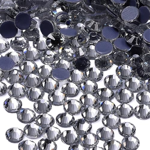 2880 Stück Strasssteine für Textilien, Hotfix Strasssteine zum Kleben, Rhinestones, Glitzersteine zum Basteln, SS3 1.3-1.4 mm und SS8 2.4-2.5 mm geeignet für Kunsthandwerk, Kleidung, DIY Dekorationen 2880 Stück Strasssteine für Textilien, Hotfix Strasssteine zum Kleben, Rhinestones, Glitzersteine zum Basteln, SS3 1.3-1.4 mm und SS8 2.4-2.5 mm geeignet für Kunsthandwerk, Kleidung, DIY Dekorationen von HSYTEK
