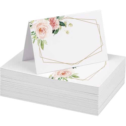 40 Stück Tischkarten Hochzeit, Tischkärtchen mit Elegantes Design, Tischkarten Geburtstag, 9x10cm Platzkarten, Tischkarten Blanko zum Tischdeko für Hochzeit Kommunion Geburtstag Festival Party Taufe 40 Stück Tischkarten Hochzeit, Tischkärtchen mit Elegantes Design, Tischkarten Geburtstag, 9x10cm Platzkarten, Tischkarten Blanko zum Tischdeko für Hochzeit Kommunion Geburtstag Festival Party Taufe von HSYTEK