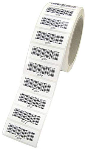 HT Instruments 2008553 Barcodeetiketten lfd. Nr. 3001-4000 Barcodeetiketten Barcode-Etiketten 1000 S von HTI