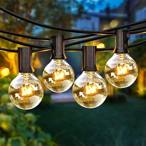 Lichterkette Außen Hängend Lichterkette Glühbirnen G40 8m 28er Birnen Lichterkette Garten für Weihnachten Hochzeit Party Aussen Dekoration Warmweiß, IP44 Wasserdichte (25 Birnen mit 3 Ersatzbirnen) Lichterkette Außen Hängend Lichterkette Glühbirnen G40 8m 28er Birnen Lichterkette Garten für Weihnachten Hochzeit Party Aussen Dekoration Warmweiß, IP44 Wasserdichte (25 Birnen mit 3 Ersatzbirnen) von HT TopHinon