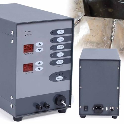 HTDRE Automatische Punktschweißmaschine, Schmuckreparaturwerkzeug, Automatisches Puls-Argon-Lichtbogenschweißgerät, Schmuckschweißgerät, zum Schmuckschweißen, 100 W, 50 600 A, 220 V HTDRE Automatische Punktschweißmaschine, Schmuckreparaturwerkzeug, Automatisches Puls-Argon-Lichtbogenschweißgerät, Schmuckschweißgerät, zum Schmuckschweißen, 100 W, 50 600 A, 220 V von HTDRE